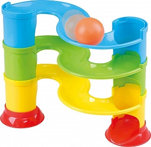 Развивающая игрушка - Трек с шарами, 3 яруса (Playgo, Play 2063veg)